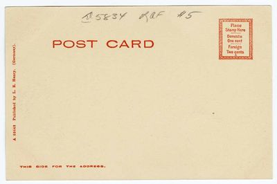 Boat Landing, Lake Pleasant, Mass. reverse