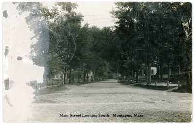 Main Street Looking South Montague, Mass.