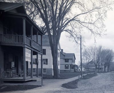 Montague, Main St & Village Store - detail left