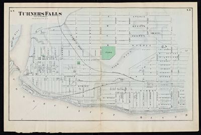 Turners Falls Beers map 1871