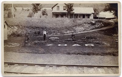 Zoar photo (house across from depot)