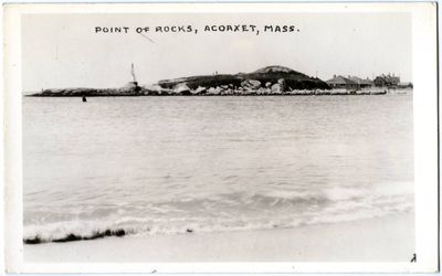 Point of Rocks, Acoaxet, Mass. (from Horseneck)