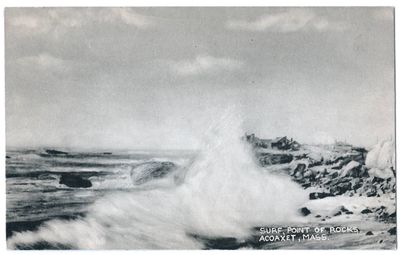 Surf, Point of Rocks, Acoaxet, Mass.
