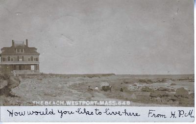 The Beach, Westport, Mass. 548 (Wpt Hist Soc)