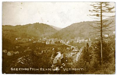 Greetngs from Readsboro Vermont.