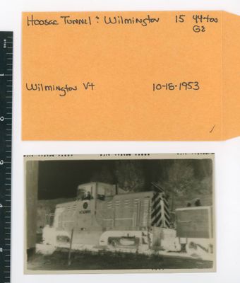 HT&W 15 44-ton GE Wilmington Vt 10-18-1953