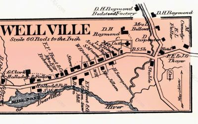Hartwellville map