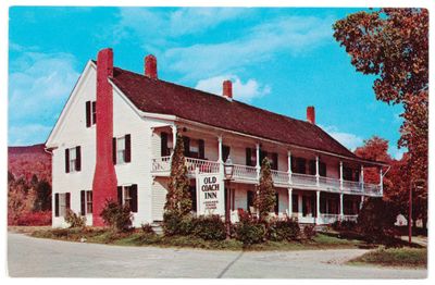 Old Coach Inn Route 8 & 100 Heartwellville, Vt.