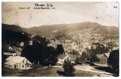 View of Readsboro, VT.