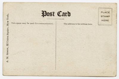 Main Street, Readsboro, Vt. reverse