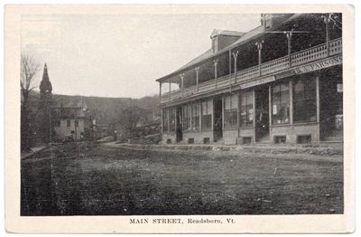 Main Street, Readsboro, Vt.