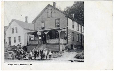 Cottage House, Readsboro, Vt. (with auto)