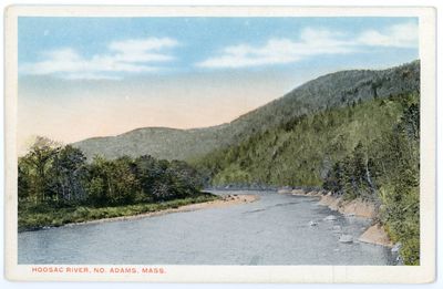 Hoosac River, No. Adams, Mass. (actually Deerfield in Charlemont)