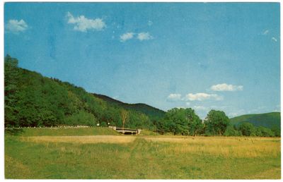 View along the Mohawk Trail, Mass.