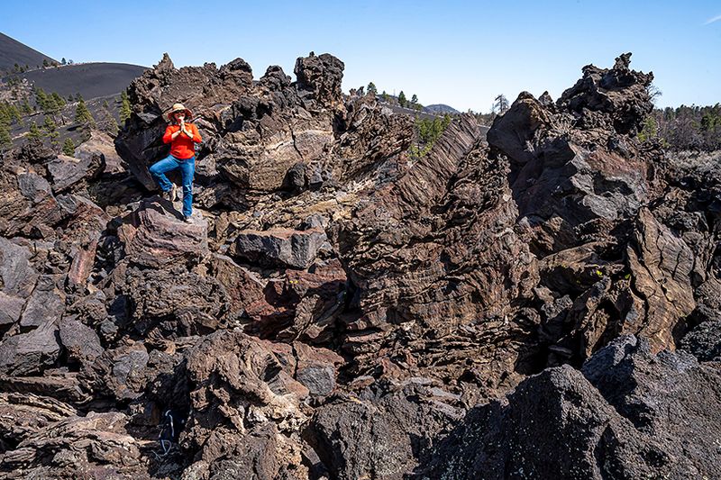 Sunset crater