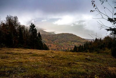 Massif de Charlevoix et le St Laurent