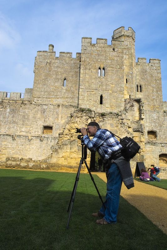 At Bodiam Castle, 2005