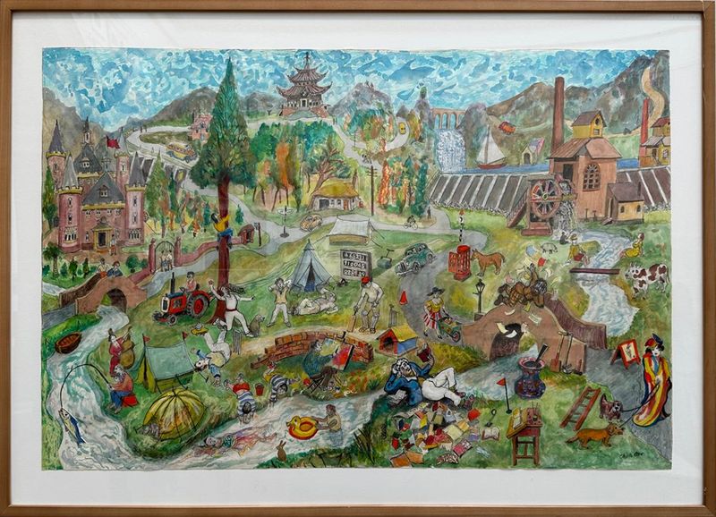 The Old Mill by the Stream - Chris Orr