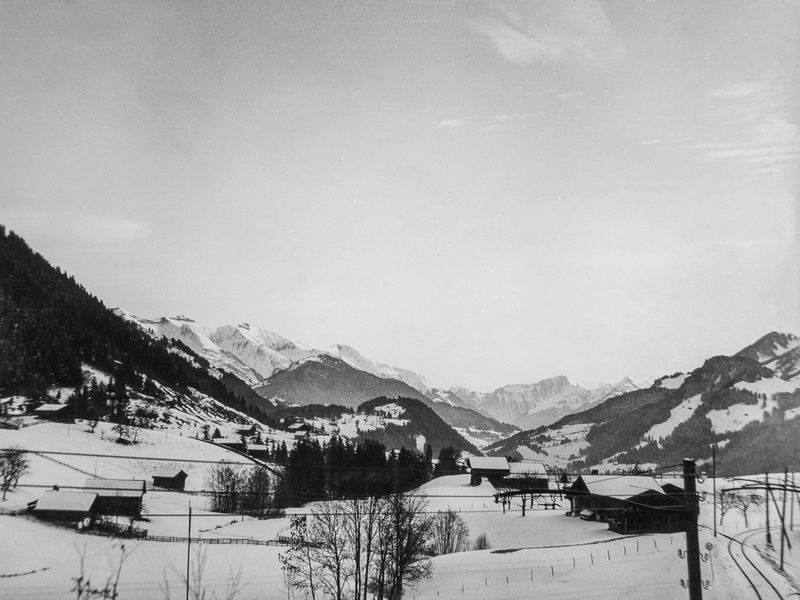 Winter 1924 Gstaad