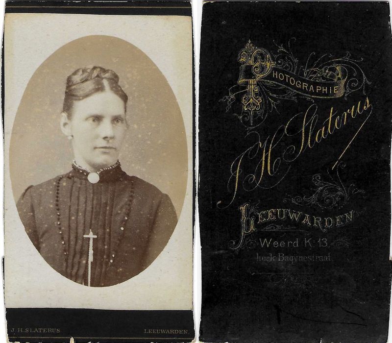 Slaterus, Idanus Hendrikus, Leeuwarden, 1880 - 1890