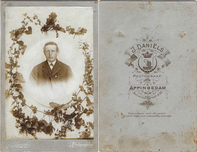 Daniλls, Jurre, Appingedam, 1899-1907