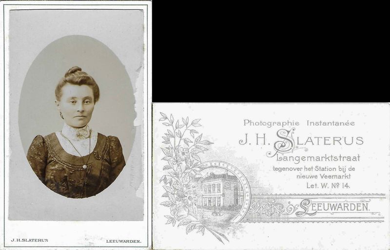 Slaterus, Idanus Hendrikus, Leeuwarden, 1890 - 1900