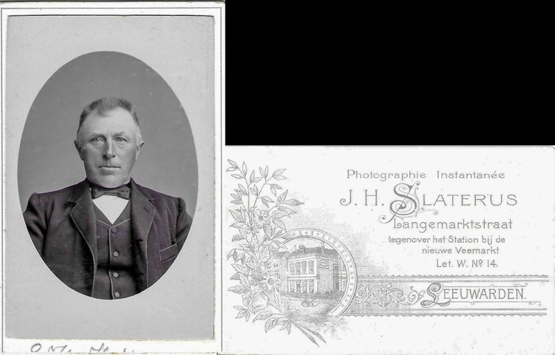 Slaterus, Idanus Hendrikus, Leeuwarden, 1900 - 1909