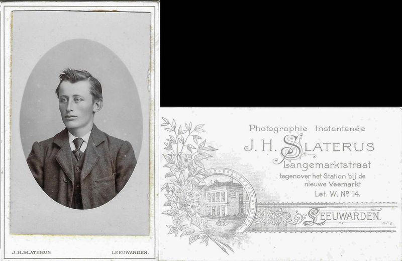 Slaterus, Idanus Hendrikus, Leeuwarden, 1899 - 1909