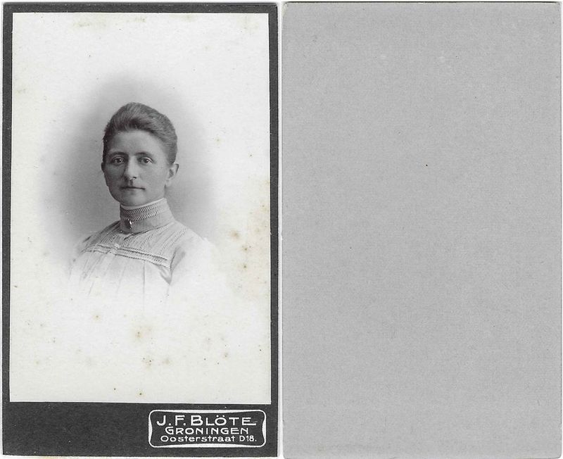 Blte, Jan Frederik, Groningen, 1900  1929