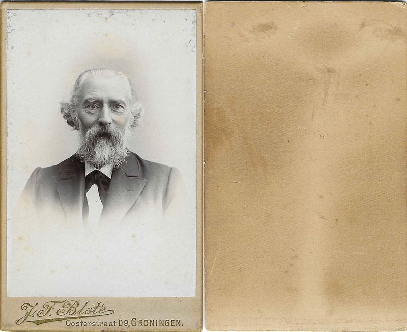 Blte, Jan Frederik, Groningen, 1896  1900