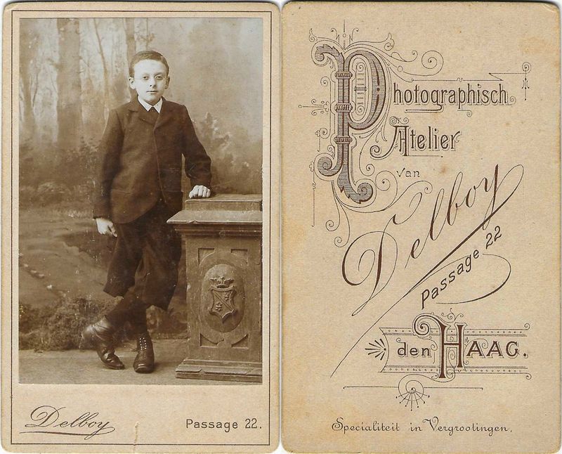 Historical Portrait Photography from Den Haag