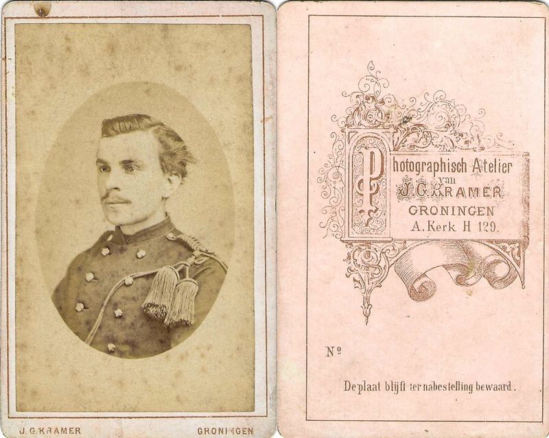 Kramer, Johannes Gerardus, Groningen, 1868  1876