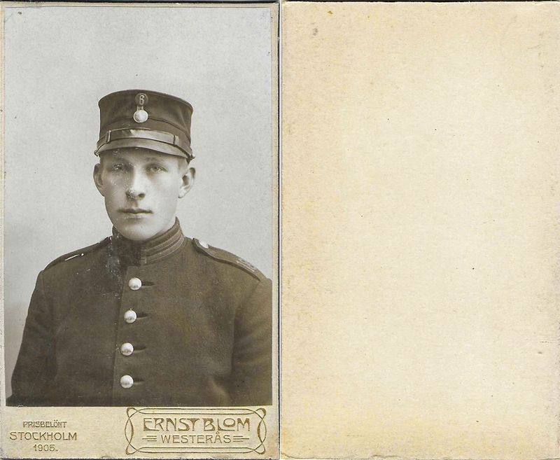 Blom, Ernst,  Westers (S), 1905  1921