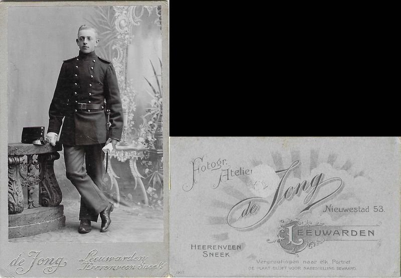 Jong, Aaltje de, Leeuwarden, 1907