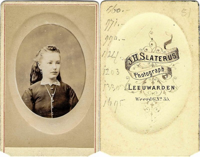 Slaterus, Idanus Hendrikus, Leeuwarden, 1873 - 1876