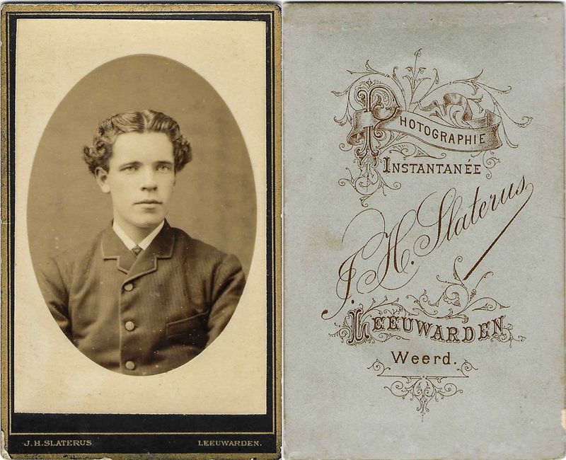 Slaterus, Idanus Hendrikus, Leeuwarden, 1880 – 1890