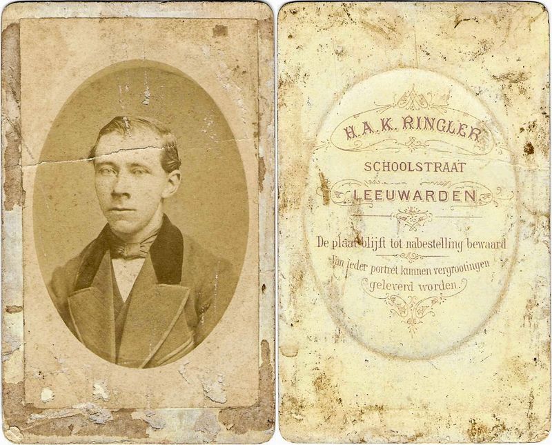 Ringler, Hendrik Anthonie Karel, Leeuwarden, 1876  1879 (1885)