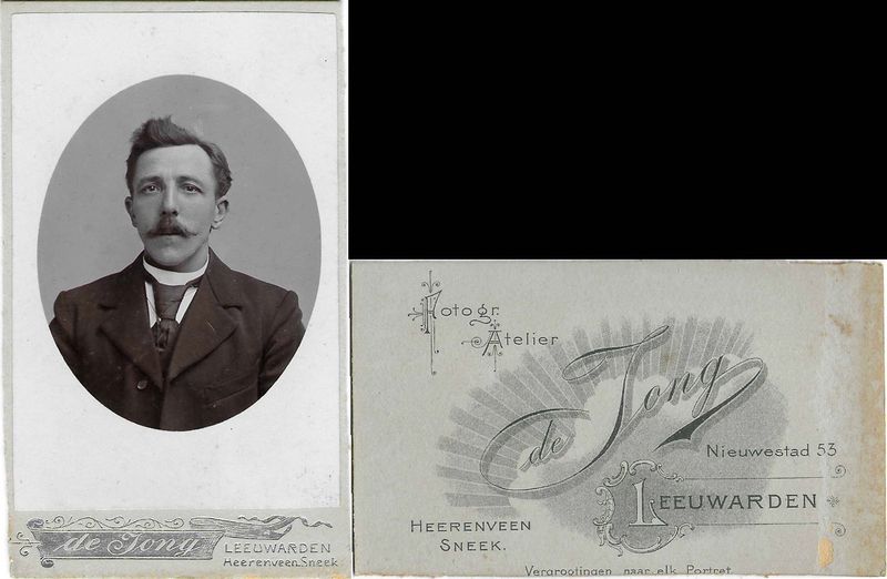 Jong, Aaltje de, Leeuwarden, 1902 – 1906