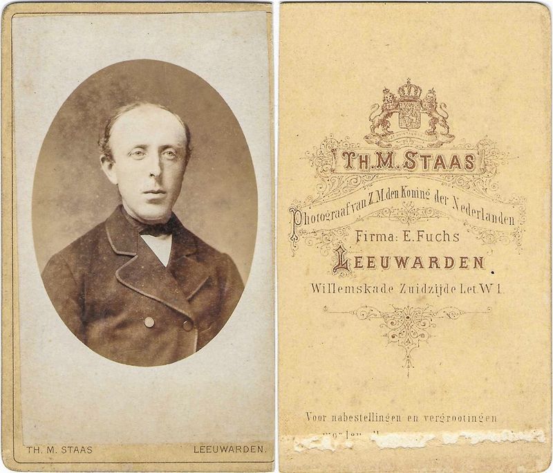 Staas, Thomas Martin, Leeuwarden, 1874  1895