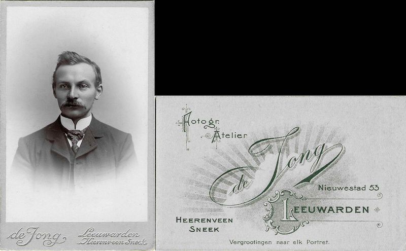 Jong, Aaltje de, Leeuwarden, 1902 – 1906