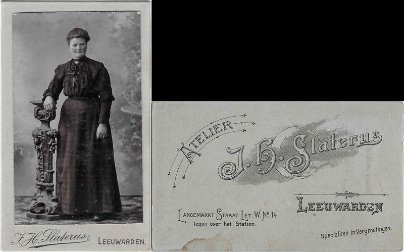 Slaterus, Idanus Hendrikus, Leeuwarden, 1890 - 1902