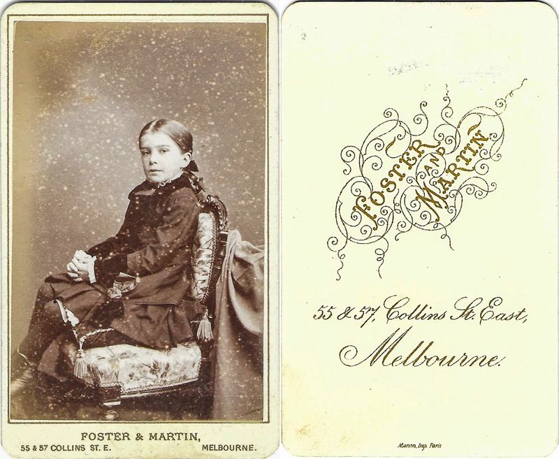 Foster and Martin, Eliza Russell, Melbourne, Victoria (AU), 1876 - 1879