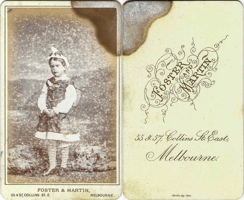Foster and Martin, Eliza Russell, Melbourne, Victoria (AU), 1876 - 1879