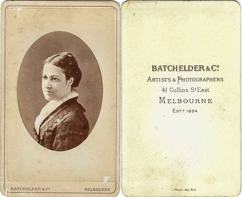Batchelder & Co., Melbourne, Victoria (AU), 1867  1895