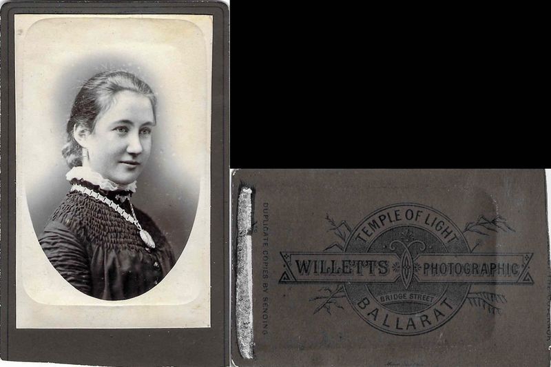 Willetts, George A., Ballarat, Victoria (AU), 1869  1896