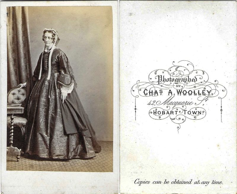 Woolley, Charles Alfred, Hobart Town, Tasmania (AU), 1859  1870