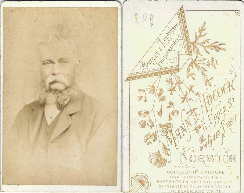 Mann, James & Adcock, Ernest D., Norwich,1879  1888