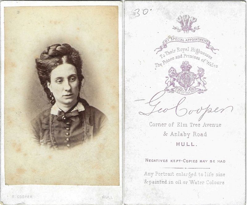 Cooper, George, Hull, 1870  1890