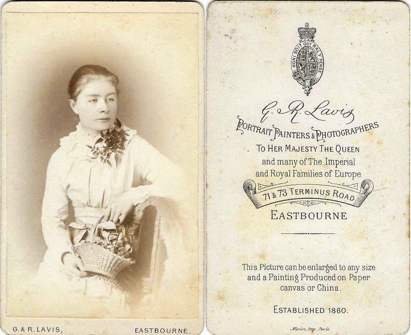 Lavis, George & Rebecca, Eastbourne, 1868  1876