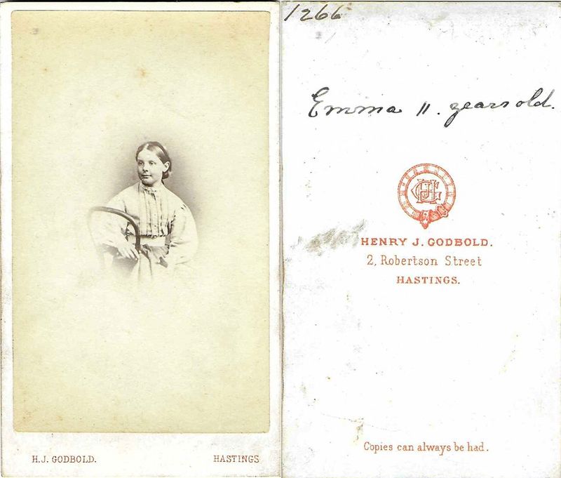 Godbold, Henry James, Hastings, 1866  1869